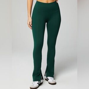 Flare leggings, Define PowerHold Split Hem Flare Pant Fabletics size small